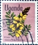 Stamps : Africa : Uganda :  Intercambio 0,20 usd  15 cent. 1969