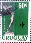 Stamps Uruguay -  Intercambio 0,20 usd  60 cent. 1960