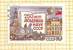 Sellos de Europa - Rusia -  250 Años Academia
