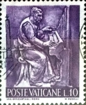 Stamps : Europe : Vatican_City :  Intercambio 0,20 usd  10 l. 1966