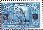 Sellos de Europa - Yugoslavia -  Intercambio crxf 0,20 usd  1 d. sobre 25 p. 1922