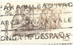 Stamps Spain -  ROMA-HISPANIA. MARCO VALERIO MARCIAL. EDIFIL 2186