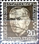Sellos de America - Estados Unidos -  Intercambio 0,20 usd  20 cent. 1967