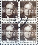 Stamps United States -  Intercambio 0,80 usd  4 x 14 cent. 1972