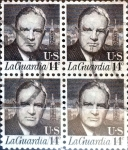 Sellos de America - Estados Unidos -  Intercambio 0,80 usd  4 x 14 cent. 1972