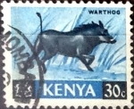 Stamps : Africa : Kenya :  Intercambio 0,25 usd  30 cent. 1966