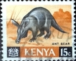 Sellos de Africa - Kenya -  Intercambio 0,20 usd  15 cent. 1966