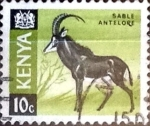 Stamps : Africa : Kenya :  Intercambio 0,20 usd  10 cent. 1966