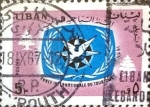 Stamps : Asia : Lebanon :  Intercambio 0,20 usd  5 p. 1967