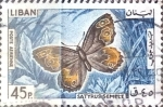Stamps Lebanon -  Intercambio 0,20 usd  45 p. 1965