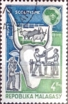 Stamps : Africa : Madagascar :  Intercambio 0,20 usd  4 fr. 1974