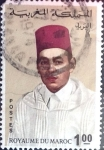 Stamps Morocco -  Intercambio 0,30 usd  1 d. 1968