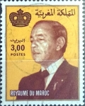 Stamps Morocco -  Intercambio 0,20 usd  3 d. 1983
