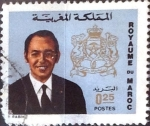 Stamps Morocco -  Intercambio 0,20 usd  25 cent. 1973