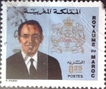 Stamps Morocco -  Intercambio 0,20 usd  25 cent. 1973