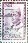 Stamps Morocco -  Intercambio 0,20 usd  50 fr. 1957