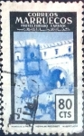 Stamps Spain -  Intercambio jxi 0,20 usd  80 cent. 1955