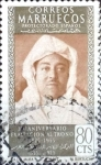 Stamps Spain -  Intercambio jxi 0,20 usd  80 cent. 1955