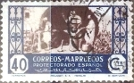 Stamps Spain -  Intercambio 0,20 usd  40 cent. 1946