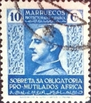 Stamps Spain -  Intercambio jxi 0,20 usd  10 cent. 1938