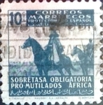 Stamps Spain -  Intercambio 0,20 usd  10 cent. 1943