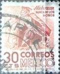 Sellos de America - M�xico -  Intercambio 0,20 usd 30 cent. 1950