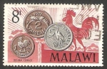 Sellos de Africa - Malawi -  144 - Monedas