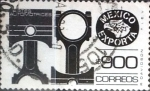Stamps Mexico -  Intercambio 2,10 usd 900 p. 1987