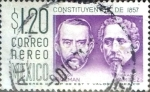 Stamps Mexico -  Intercambio 0,35 usd 1,20 p. 1956