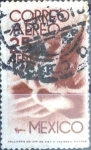 Stamps Mexico -  Intercambio 0,20 usd 25 cent. 1944