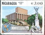 Sellos de America - Nicaragua -  Intercambio 0,20 usd 3 Córdoba. 1981