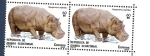 Stamps Equatorial Guinea -  FAUNA -  Hipopotamo