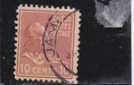 Stamps United States -  JOHN TYLER
