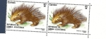 Sellos de Africa - Guinea Ecuatorial -  FAUNA - Puercoespín africano