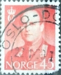 Stamps : Europe : Norway :  Intercambio 0,20 usd 45 o. 1958