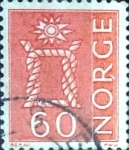 Sellos de Europa - Noruega -  Intercambio 0,30 usd 60 o. 1975