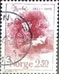 Stamps Norway -  Intercambio ma2s 0,20 usd 2,50 k. 1983