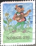 Stamps Norway -  Intercambio cxrf 0,20 usd 2,50 k. 1984