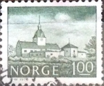 Stamps Norway -  Intercambio 0,20 usd 1 k. 1977