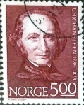 Stamps Norway -  Intercambio jxi 0,40 usd 5 k. 1984