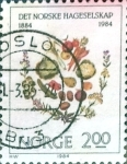 Stamps Norway -  Intercambio 0,25 usd 2 k. 1984