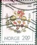Stamps Norway -  Intercambio 0,25 usd 2 k. 1984