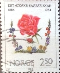 Sellos de Europa - Noruega -  Intercambio 0,20 usd 2,50 k. 1984