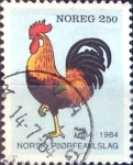 Sellos de Europa - Noruega -  Intercambio 0,20 usd 2,50 k. 1984