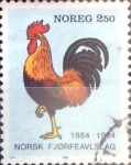 Stamps Norway -  Intercambio m2b 0,20 usd 2,50 k. 1984