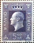Stamps Norway -  Intercambio 0,20 usd 5 k. 1970