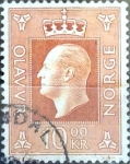 Sellos de Europa - Noruega -  Intercambio 0,20 usd 10 k. 1970