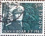Stamps Norway -  Intercambio 0,40 usd 5 k. 1983