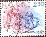 Stamps Norway -  Intercambio 0,20 usd 2,50 k. 1984