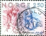 Stamps : Europe : Norway :  Intercambio 0,20 usd 2,50 k. 1984